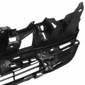 To1200428 Factory Style Front Bumper Grill Grille Assembly With Sensor Holes Compatible Toyota Prius 2016-2018 Matte Gray