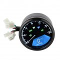 Digital Gauge Motorcycle Speedometer Universal Lcd Display Odometer Tachometer Fuel Meter