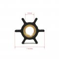 The Rop Shop Water Pump Rebuild Kit For 1993 Johnson Evinrude 8 Hp J8rletb J8retb Motorboat