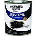 Rust-oleum Painters Touch Latex 1-quart Gloss Black 