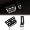Mymoccy Foot Brake Gas Accelerator Pedal Cover Compatible For Audi A4 B9 A5 A6 C8 A7 Q5 Q7 Q8 2017-2023 Porsche Cayenne Cayenne