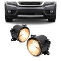 Hecasa Pair Fog Light For 2012-2015 Honda Pilot Ex-l Ex Lx Se Sport Utility 4-door Replacement Ac2592111 33900stka11 