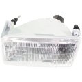 Ford Bronco Headlight 1992 1993 1994 1995 1996 Driver Side Capa Certified Halogen Composite With Bulbs F2tz13008b Fo2502118 