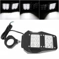 X Autohaux Pair 1 75 Clamp Utv Rear View Mirror With Led Spot Light Break Away Ball Joint For Polaris Rzr Yamaha Rhino