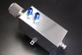 Autobahn88 Universal 1l Oil Catch Can Breather Tank With Filter Baffle Inside A0 To An10 Adapter Size 80x80x160mm 3 1 X3 1 X 6