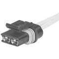 Multi Purpose Pigtail For Pontiac G6 2005 To 2010 Black Rectangular 2 Terminal Male Female Connector Part Olx-acdpt189-cl360a60 