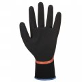 Dermi Pro Waterproof Work Gloves Nitrile Foam Coated Palm Orange Black Xx Large Ap30o8rxxl Ansi A1 Cut Level 5 Abrasion 