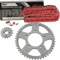 Red O-ring Chain And Sprocket Kit For Suzuki Gsx750 F Katana 1987 1988 1989 1990 1991 1992 1993 1994 1995 1996 1997 