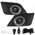 Labwork Fog Lights Assembly Replacement For 2016-2019 Sentra With Front Bumper Bezel Wires Switch Left Right Side Passenger