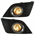 Labwork Fog Lights Assembly Replacement For 2016-2019 Sentra With Front Bumper Bezel Wires Switch Left Right Side Passenger
