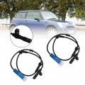 Topteng Car 2pcs Front L R Abs Wheel Speedensor 34526756384 Fits For Bmw Mini R50 Cooper One D 3door 09 2000-11 2006 R53 S