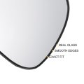 Car Rearview Left Driver Side Mirror Glass Replacement W Backing Plate Convex Non-heated White For Kia Picanto 2012-2020
