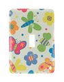Amerelle 1812t Decorative Steel Butterflies Toggle Wallplate 