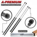 A-premium Front Hood Rear Tailgate Lift Supports Shock Struts Compatible With Volvo V40 2000-2004 Wagon