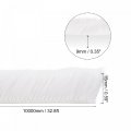 Uxcell Weather Stripping Brush 33ft L X 0 35 W 6 H Self-adhesive Seal Weatherstrip Sweep White For Door Window 2pcs Total 66ft