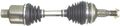 Cv Joint Half Shaft Front Right 80-2272 Remanufactured 