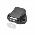 Uxcell Touch Magnetic Latches Press Catch Latch For Cabinet Door Cupboard Black 8pcs