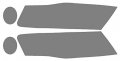 Precut Vinyl Tint Cover For 2009-2012 Audi A4 S4 Headlights 35 Light Smoke 