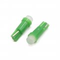 Uxcell 20pcs 12v T5 Green Led Auto Car Panel Light Interior 74 79 85 86 206 207 286
