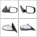 Gxywady Passenger Side Mirror Heated Turn Signal 7-pins Replacement For Malibu Lt Hybrid 2016 2017 2018 2019 2020 2021 2022