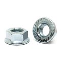 1000 Pieces M5-0 8 Class Serrated Hex Flange Nuts Zinc 
