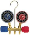 Robinair 40152 Side-wheel Manifold Gauge With 1 4 Fittings 