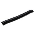 Front Bumper Body Lip Splitter For Subaru Wrx Sti 2015-2020 Cs-style Painted Black 3pcs 