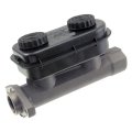 Brake Master Cylinder For Dodge D150 W150 1990 1991 1992 1993 Cast Iron 1 125 In Bore Diameter 2 Outlets With Reservoir 