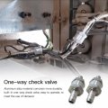 2pcs 3 8 10mm Aluminium Fuel Line One Way Non-return Check Valve Petrol Diesel Oil For Motorcycle