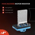 A-premium Hvac Heater Blower Motor And Resistor Assembly Compatible With Hyundai Vehicles Accent 2003 2004 2005 Front Replace