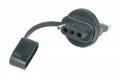 Hopkins Plug-in Simple 47605 4-wire Flat Knockout Adapter