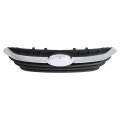 Hecasa Front Bumper Grille Compatible With 2020-2022 Subaru Legacy Su1200194 Grill Plastic Abs Painted Chrome Black Silvery