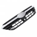 Hecasa Front Bumper Grille Compatible With 2020-2022 Subaru Legacy Su1200194 Grill Plastic Abs Painted Chrome Black Silvery