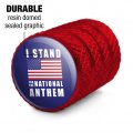 I Stand For The National Anthem American Flag Usa Tire Rim Wheel Aluminum Valve Stem Caps
