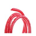 Wire Loom 1 2 In Red Spiral Wrap 5 Pieces Plastic Regular Grade Replacement Part Alx-pau-si-hp6230-cla1