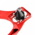 Red 1 Pair Left Right Front Upper Adjustable Camber Arm Alloy Steel Fit For Honda Civic 1996-2000