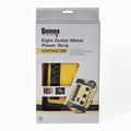 Contractor Heavy-duty 8 Outlet Yellow Metal Power Strip Block With Cord Management 