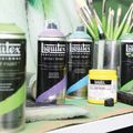 Liquitex Professional Spray Paint 12-oz Iridescent Rich Silver 
