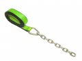8 Point Roll Back Tie Down Kit With Chain Extension Lasso Straps High Viz Green 3 335 Lbs Working Load Tow Truck Trailer 