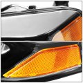 To2502216 Oe Style Black Amber Corner Left Driver Side Led Projector Headlight Lamp Compatible With Toyota Corolla Sedan 14-16