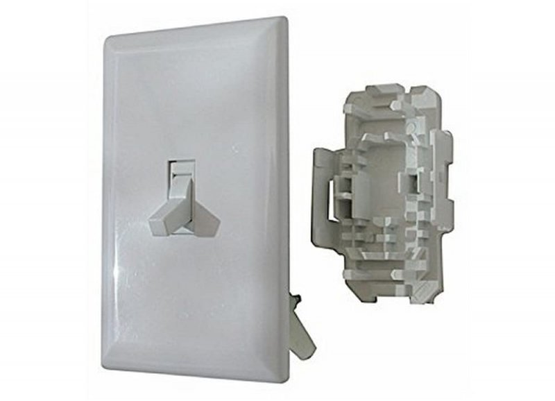 Valterra Diamond Group Wds151wt White Speed Box Toggle Switch With Cover