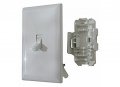 Valterra Diamond Group Wds151wt White Speed Box Toggle Switch With Cover 