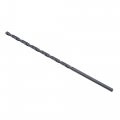 Uxcell High Speed Steel Lengthen Straight Shank Twist Drill Bit Fully Ground Black Oxide 2 5mm Diameter 95mm Total 55mm Length