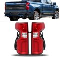 1 Pair Driver And Passenger Side Tail Lights Replacement For Silverado 1500 2019-2023 Brake Lamp Gm2800311 Gm2801311 