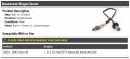Downstream Oxygen Sensor Compatible With 2004-2006 Scion Xb 1 5l 4-cylinder 1nz-fe Fi Naturally Aspirated Gas
