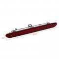 Topteng Car Red Third Brake Stop Light Lamp 3rd Tail Fits For Fiat Grande Punto 2005-2012 Evo 2008-2012 Abarth