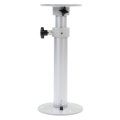 Adjustable Aluminum Alloy Table Pedestal Stand 360a Rotation Button Suitable For Rv Campers Caravan Boat Yacht