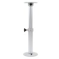 Adjustable Aluminum Alloy Table Pedestal Stand 360a Rotation Button Suitable For Rv Campers Caravan Boat Yacht