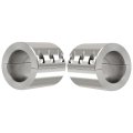 Split Collar Tube Clamp For 1-5 8a Od Weldable Roll Bar Clamps Bolt On Cage Mounts 2 Pcs