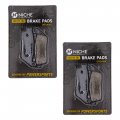 Niche Brake Pad Set For Suzuki Burgman 650 69100-10840 59100-21860 59100-21870 Front Rear Organic